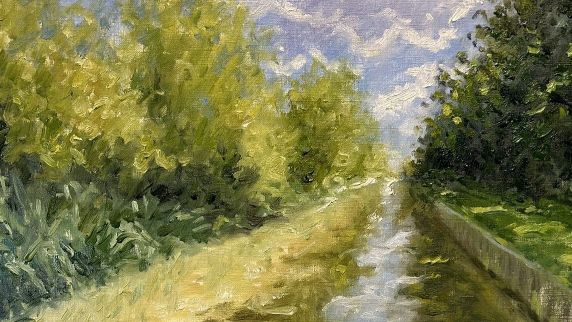 Landscape Painting in Acrylics