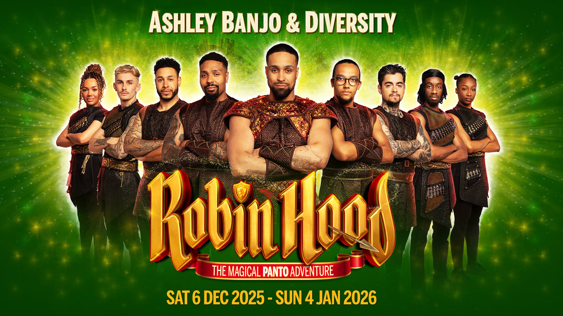 Robin Hood (Pantomime) at New Wimbledon Theatre