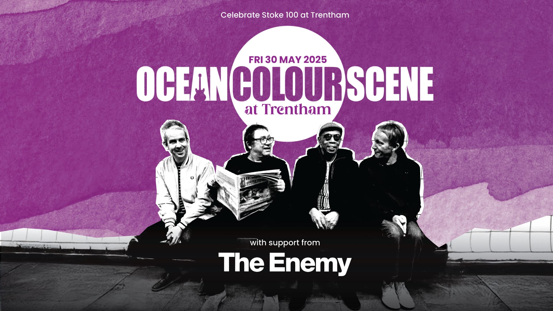 Ocean Colour Scene at Trentham with support from The Enemy
