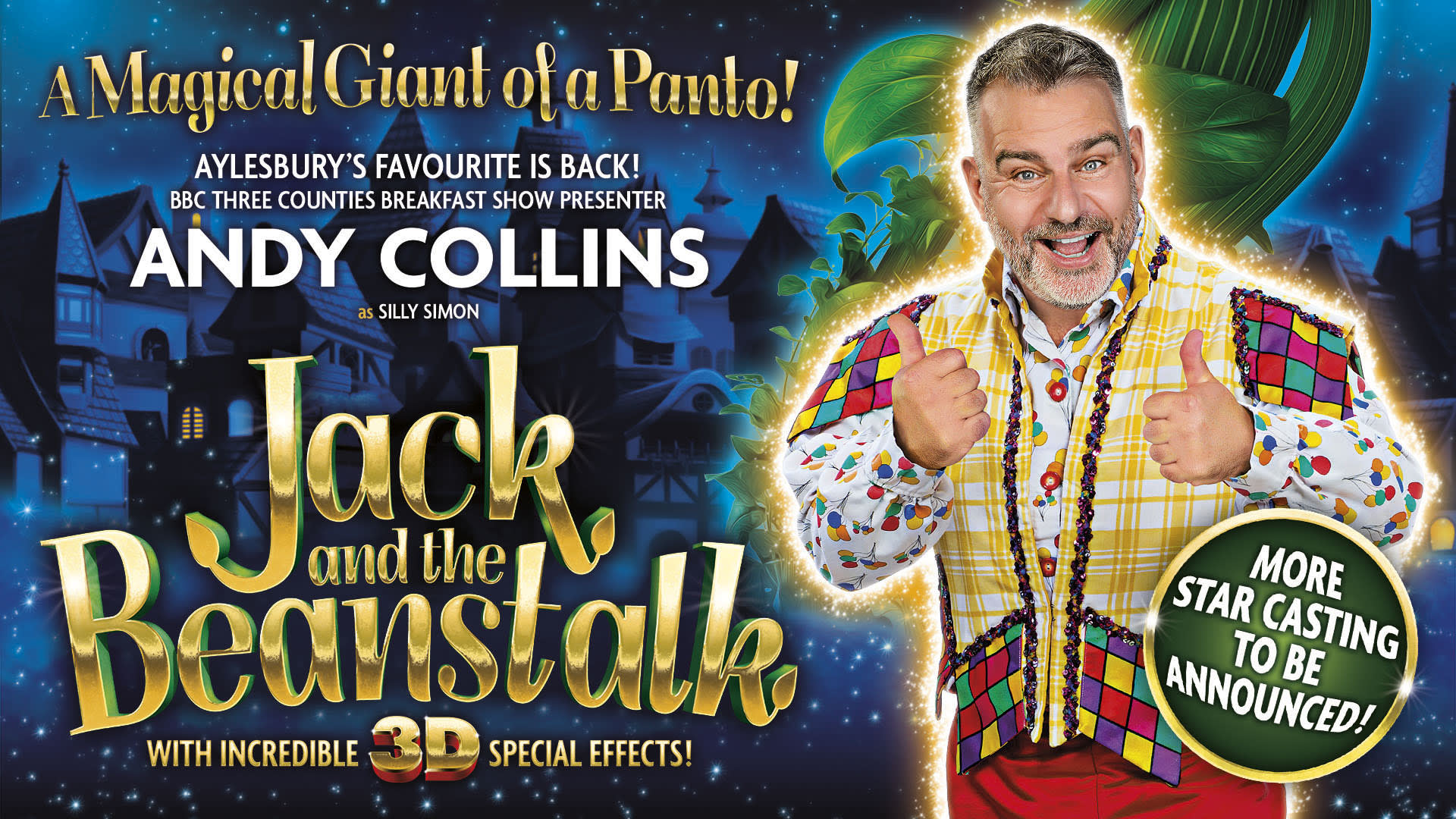 Jack and the Beanstalk (Pantomime) at Aylesbury Waterside Theatre