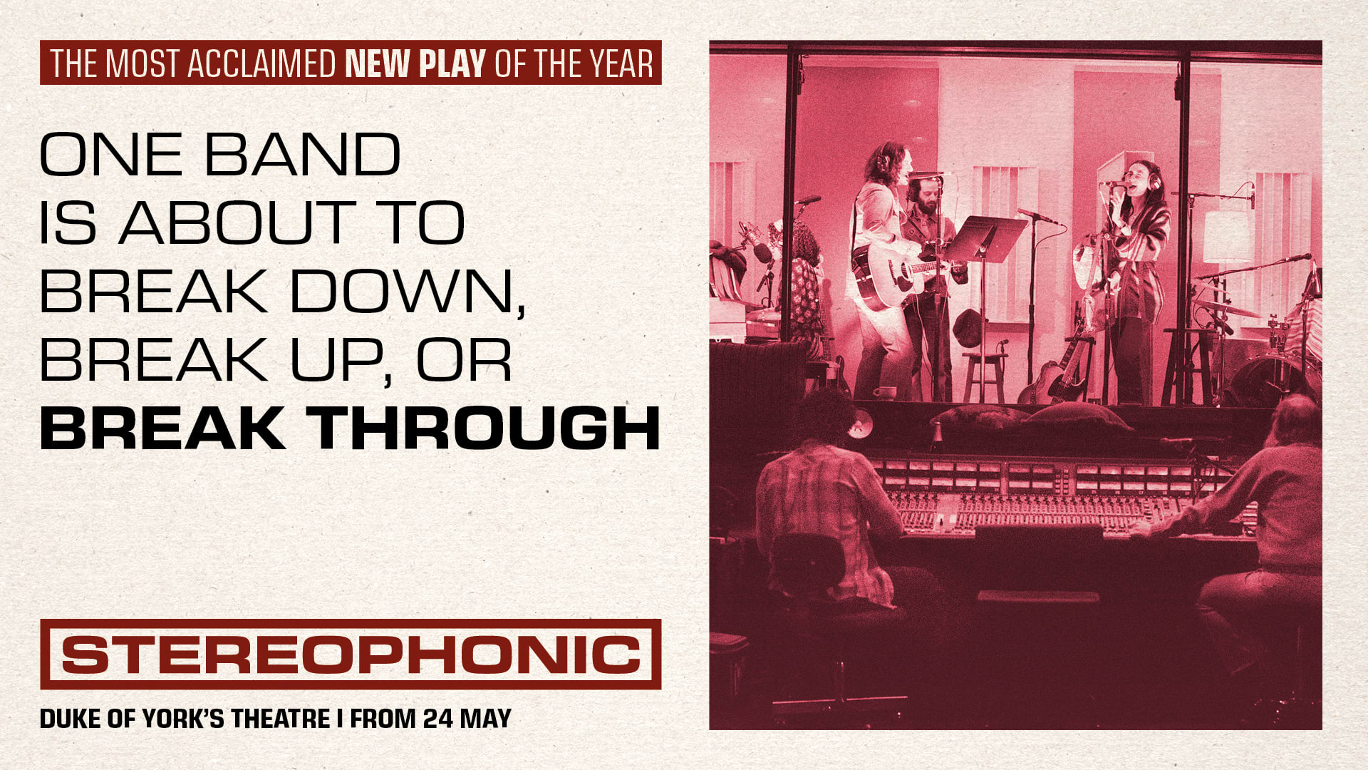 Stereophonic at Duke of York's Theatre