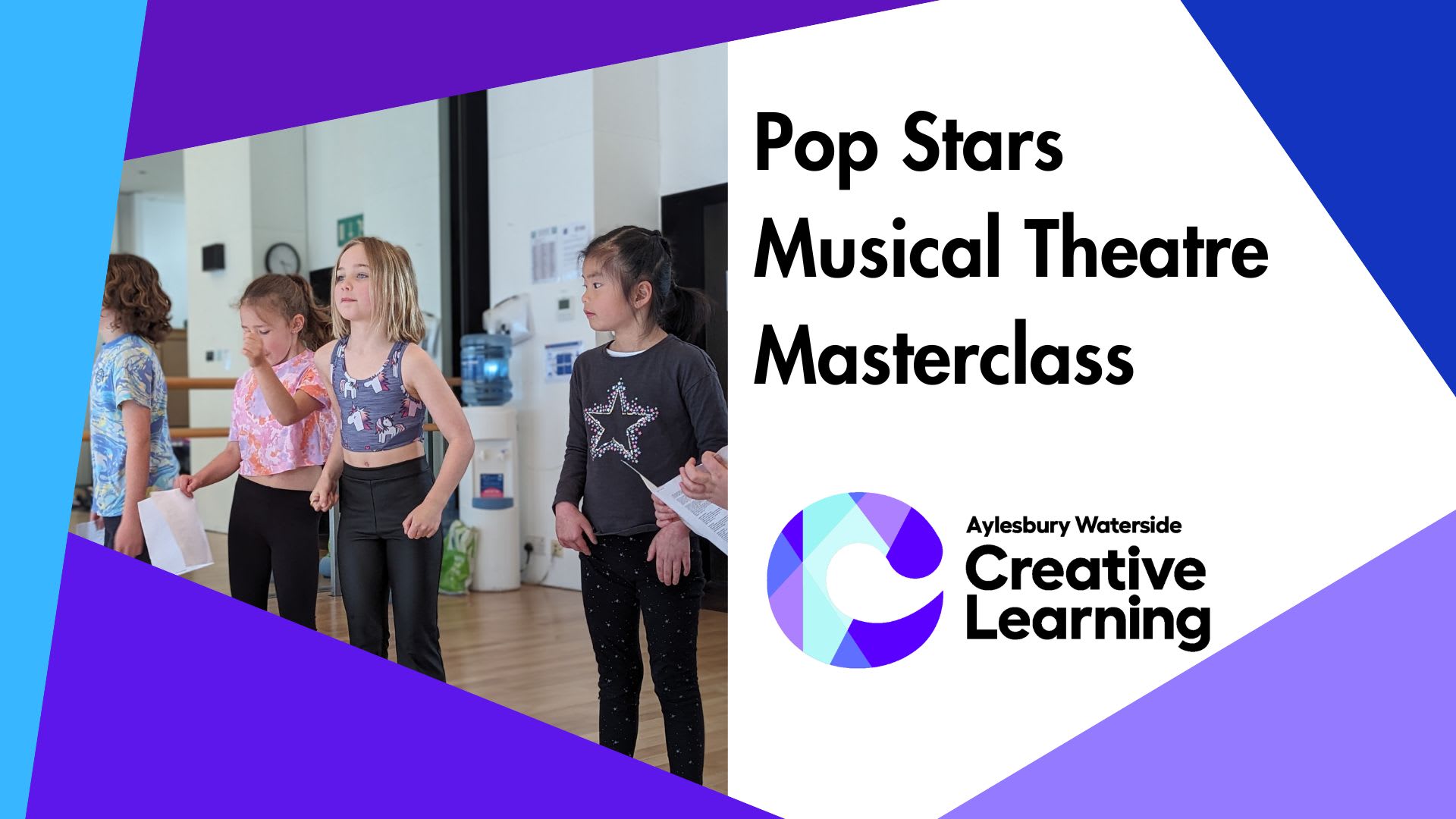 Pop Stars Musical Theatre Masterclass (Ages 8 – 11)