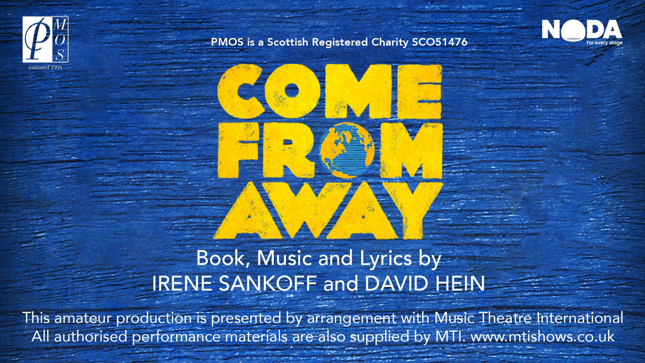 PMOS presents Come From Away