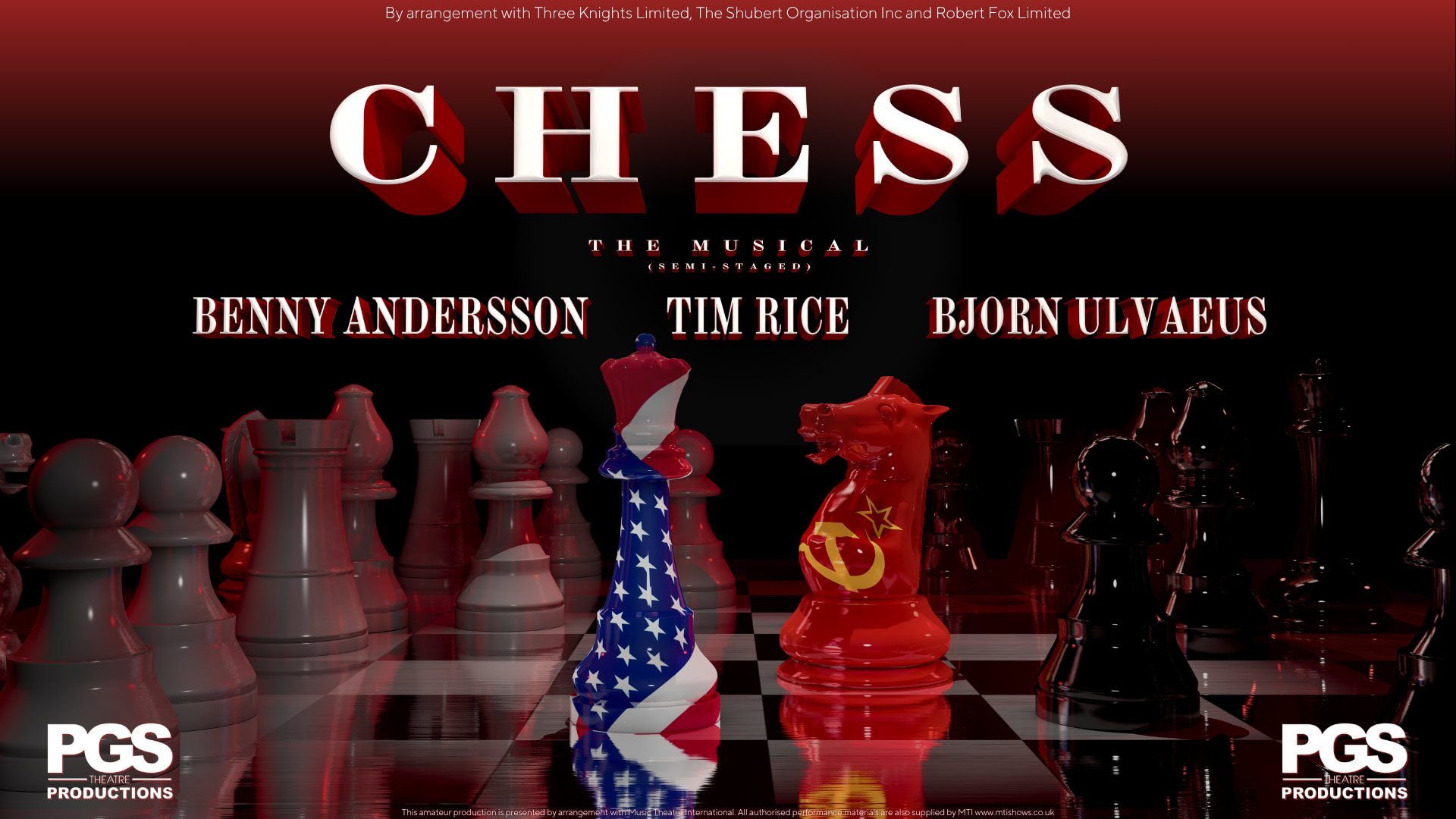 PGS presents Chess The Musical