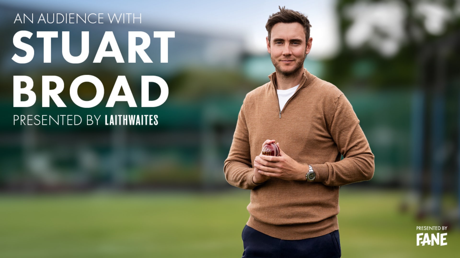 An Audience with Stuart Broad presented by Laithwaites