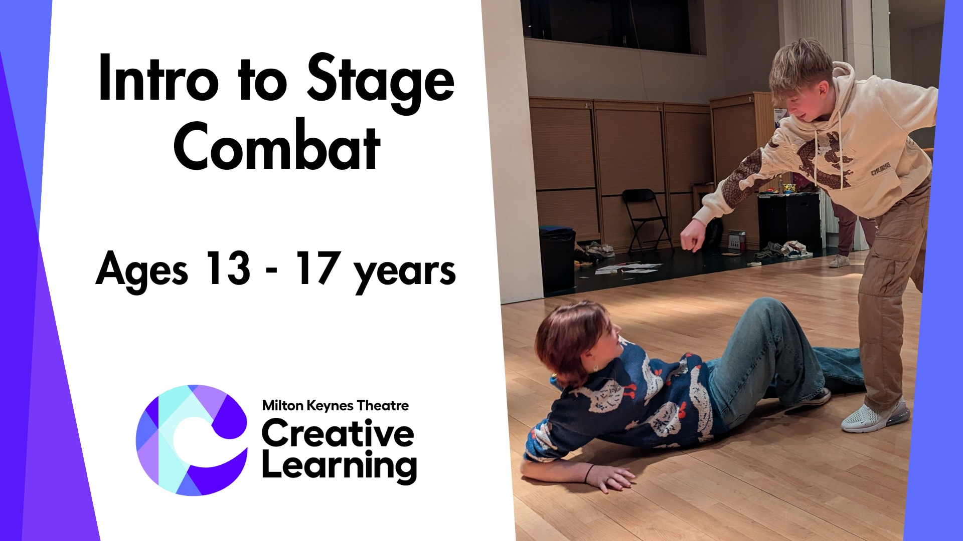 Intro to Stage Combat Masterclass (Ages 13 - 17 years)