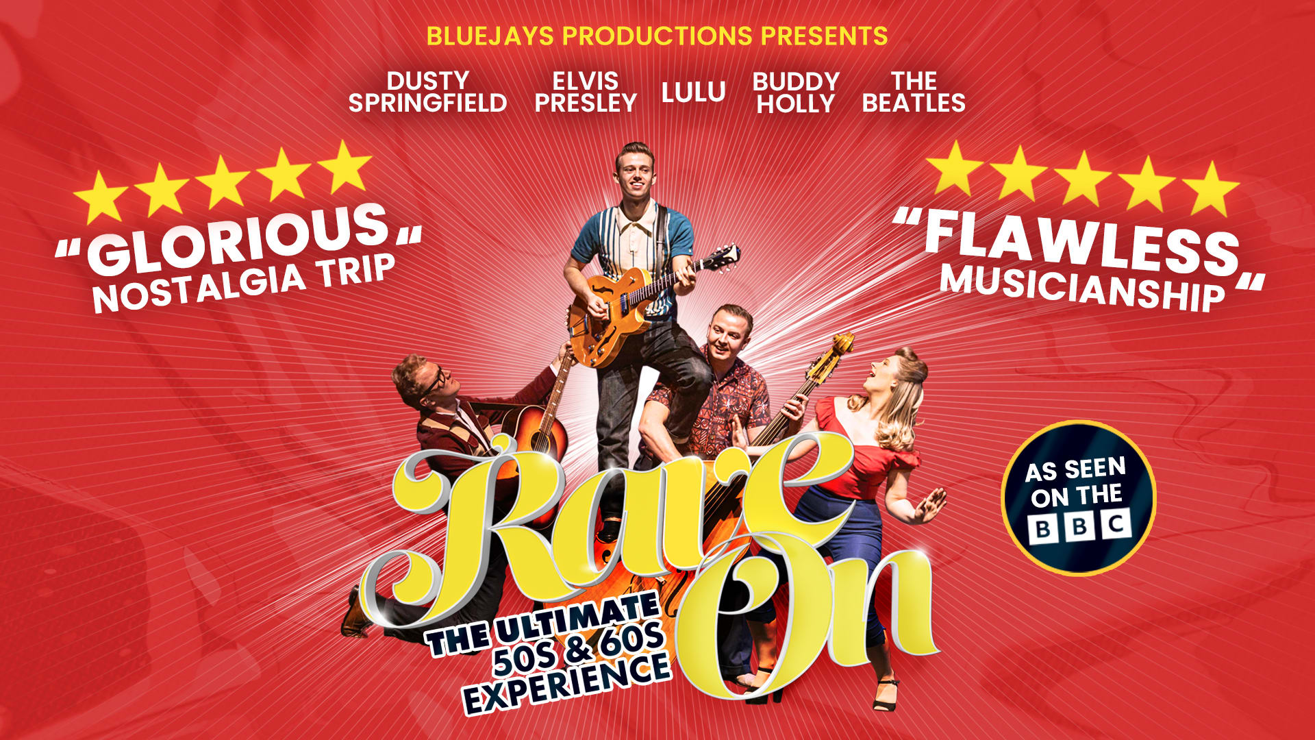 Rave On - The Ultimate 50s and 60s Experience