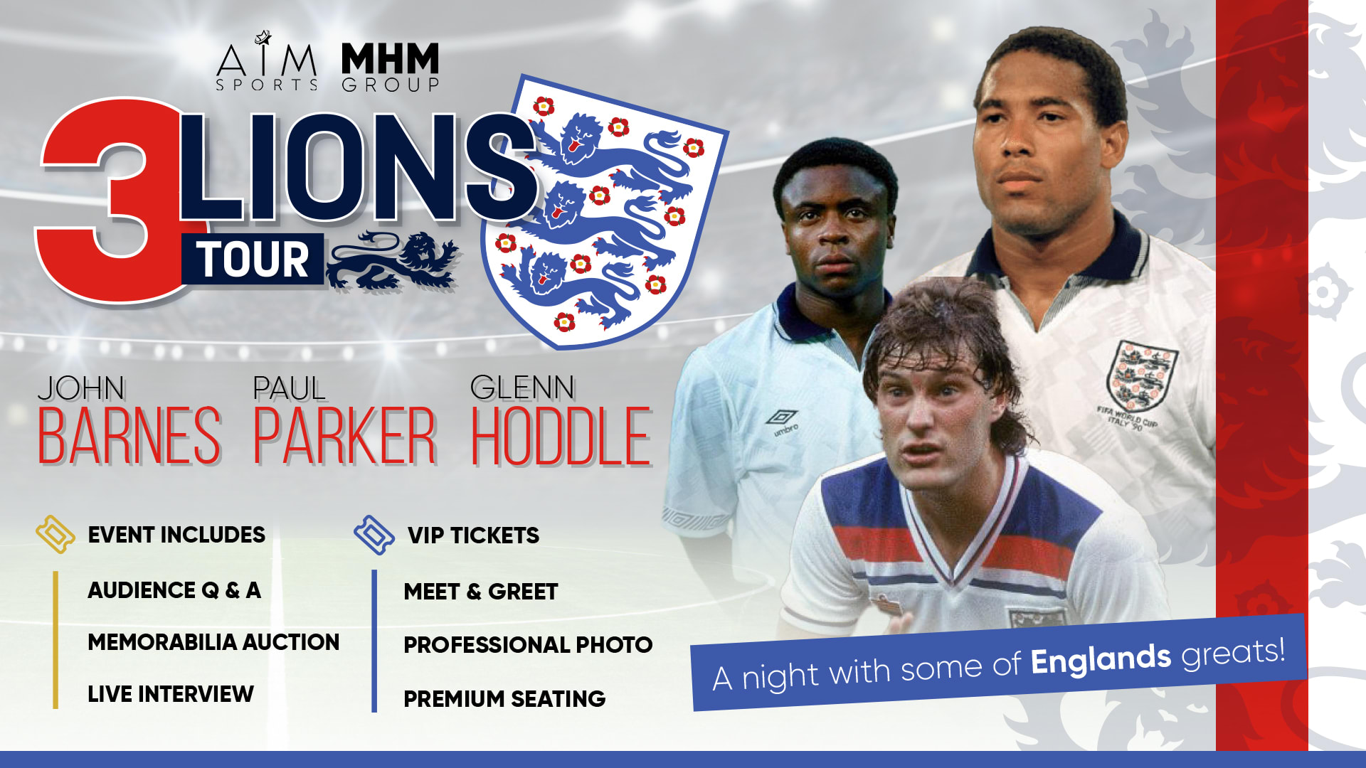An Evening With The Three Lions