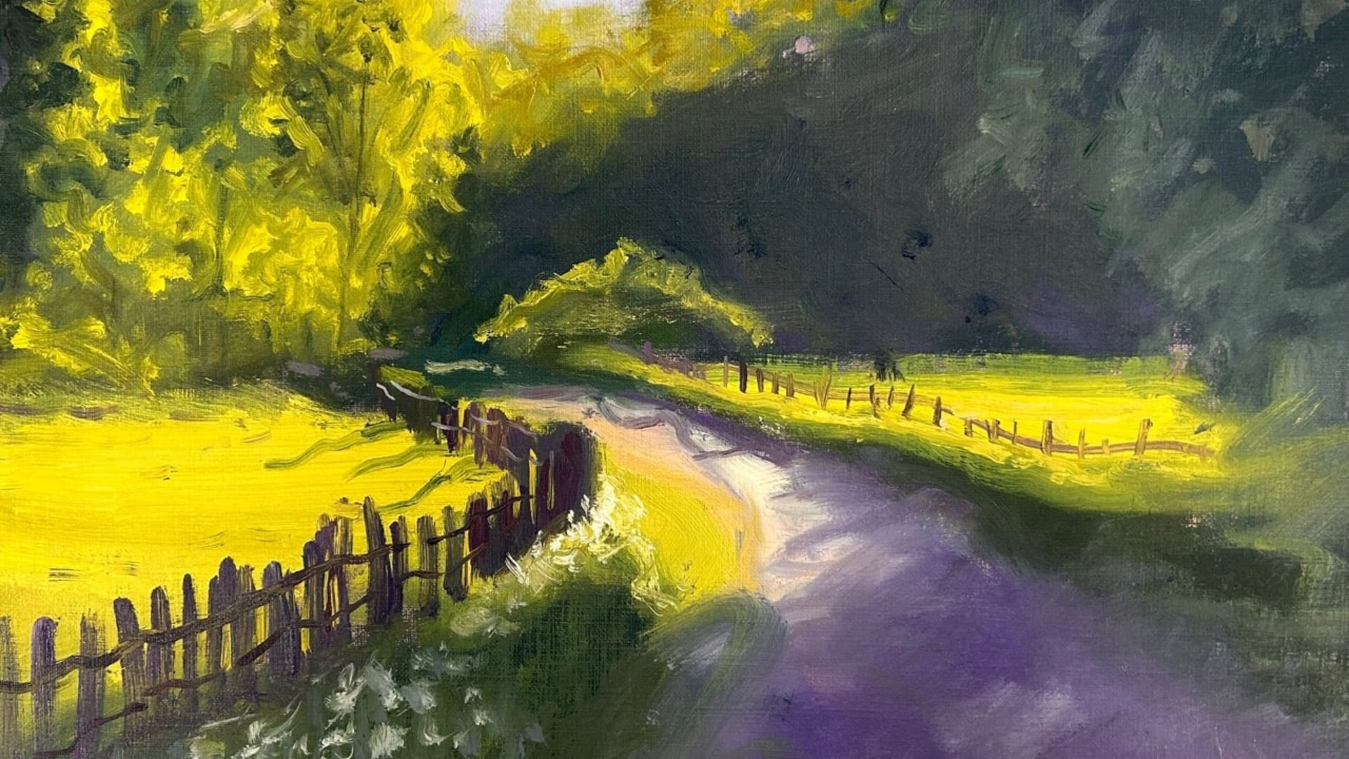Learn to Paint Landscapes in Acrylics