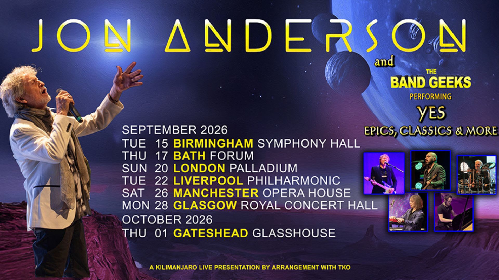 Jon Anderson & The Band Geeks