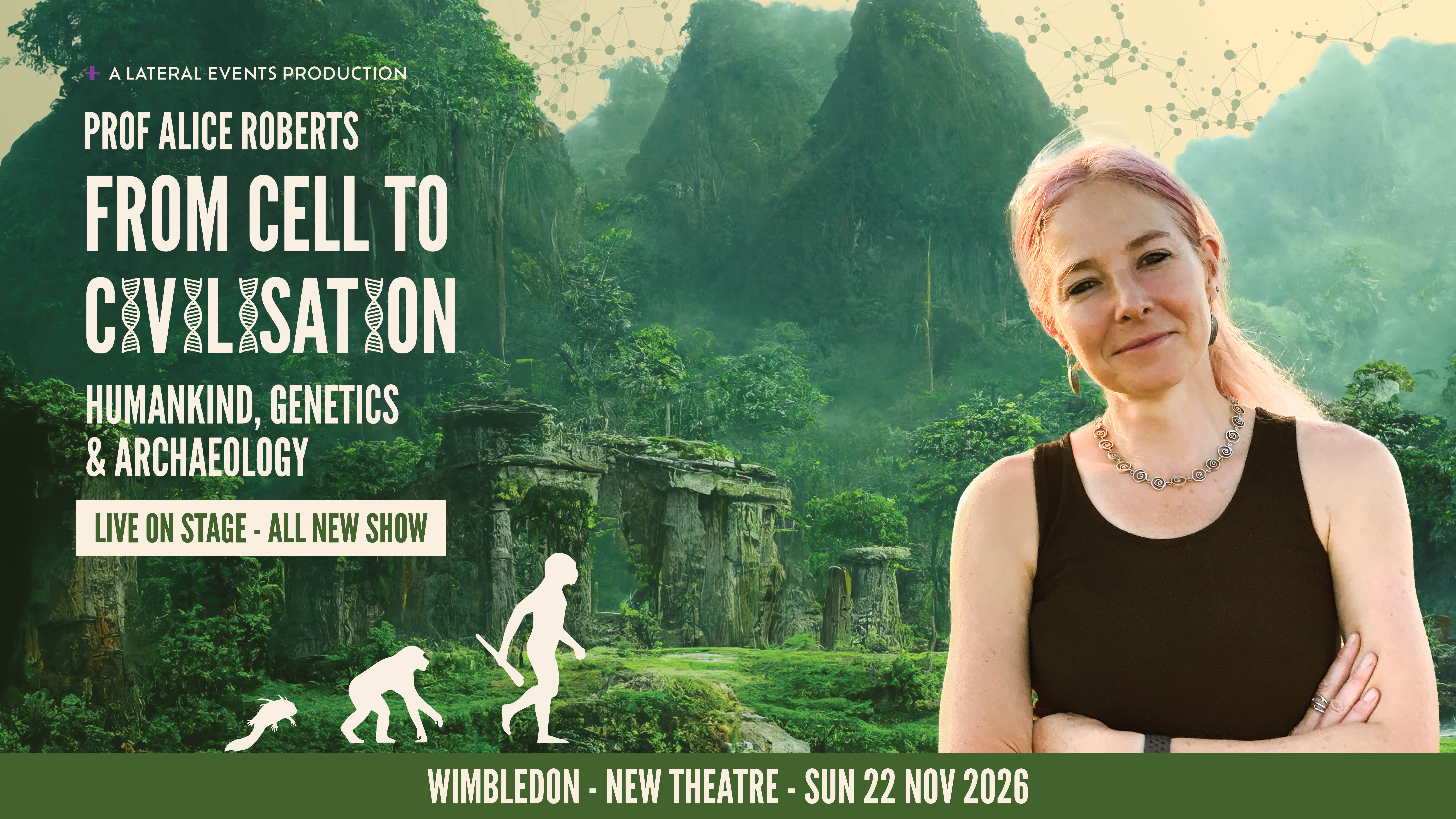 Prof Alice Roberts - From Cell to Civilisation