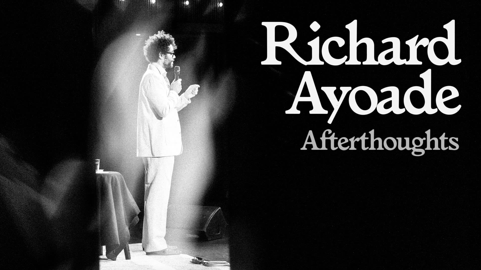 Richard Ayoade - Afterthoughts