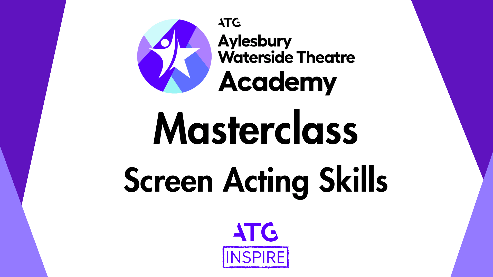 Academy Masterclass: Screen Acting Skills