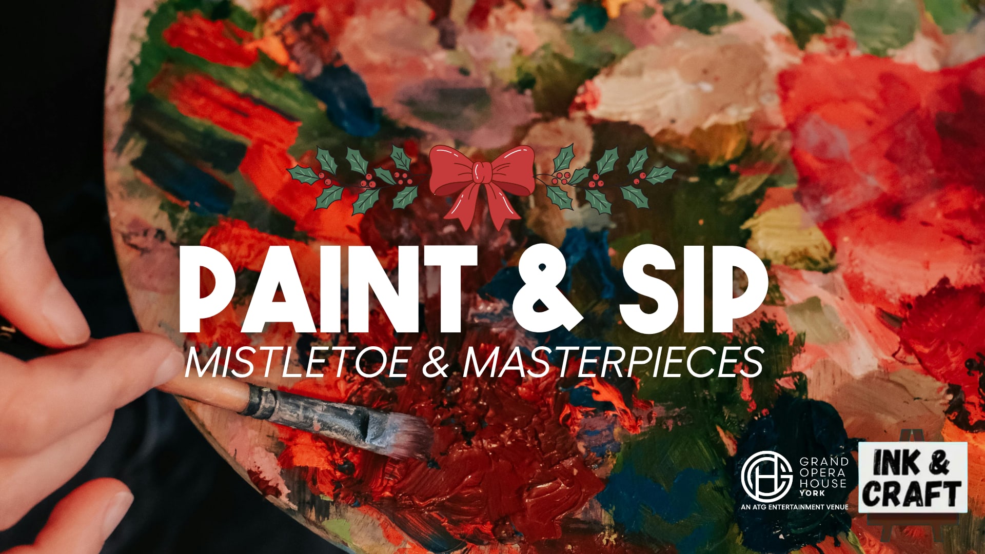 Mistletoe & Masterpieces: a festive Paint & Sip