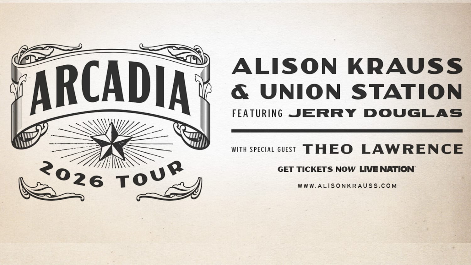 Alison Krauss & Union Station Featuring Jerry Douglas | Saenger
