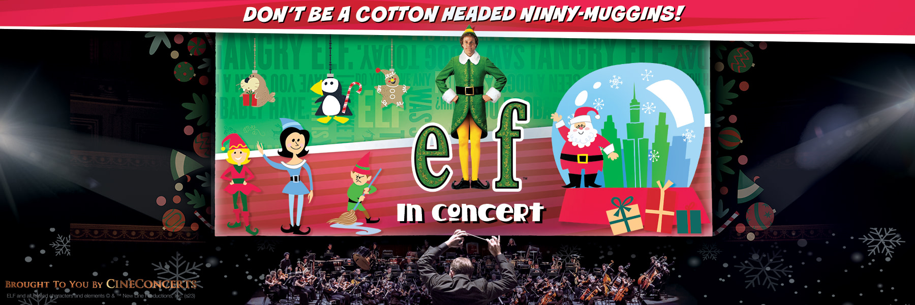 Elf In Concert Official Box Office Majestic Theatre