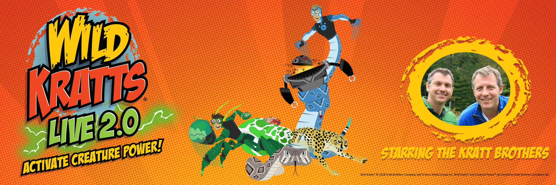 WILD KRATTS LIVE 2.0: ACTIVATE CREATURE POWER! (5PM SHOW)