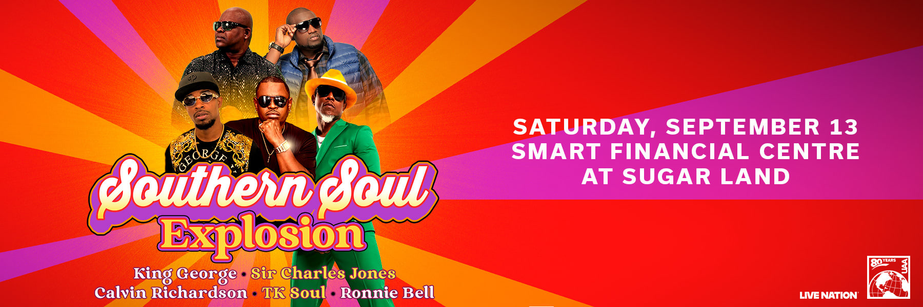 KING GEORGE - SOUTHERN SOUL EXPLOSION WITH SIR CHARLES JONES, CALVIN RICHARDSON, TK SOUL, AND RONNIE BELL