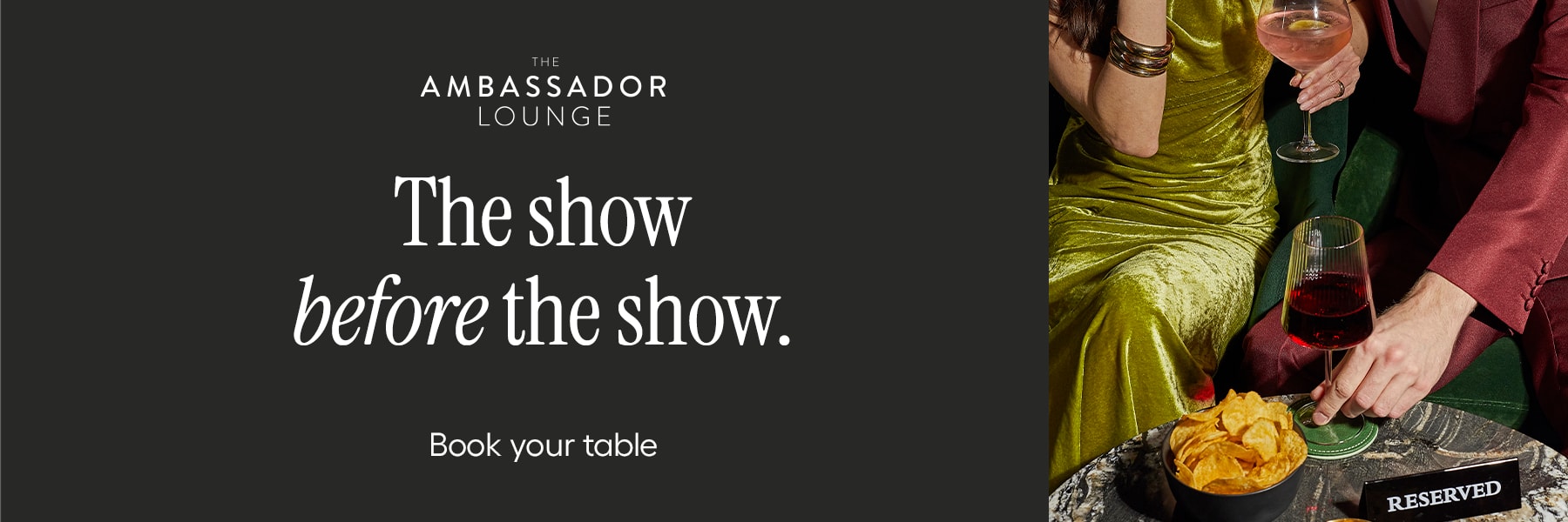 Welcome to The Ambassador Lounge