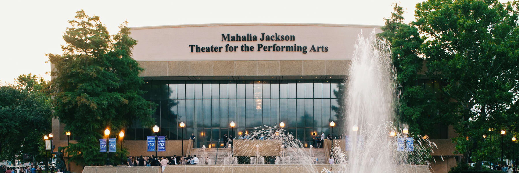 Welcome to the Mahalia Jackson Theater