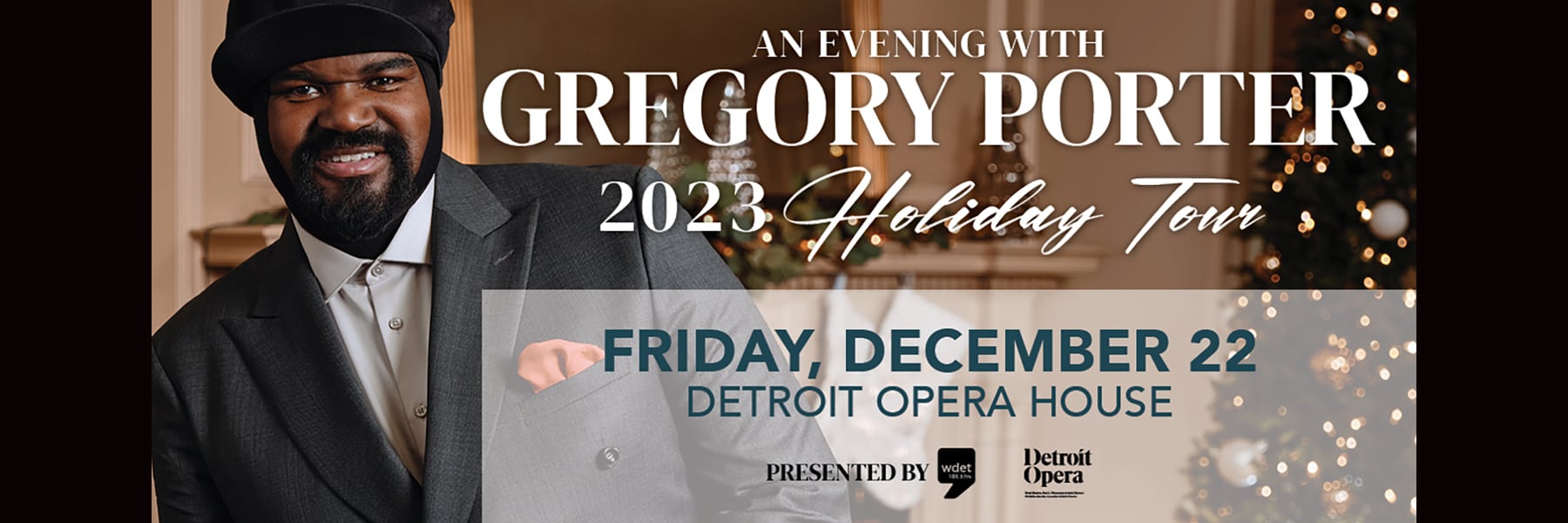 Gregory Porter 2023 Holiday Tour