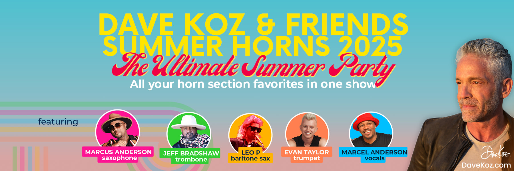 DAVE KOZ AND FRIENDS SUMMER HORNS 2025