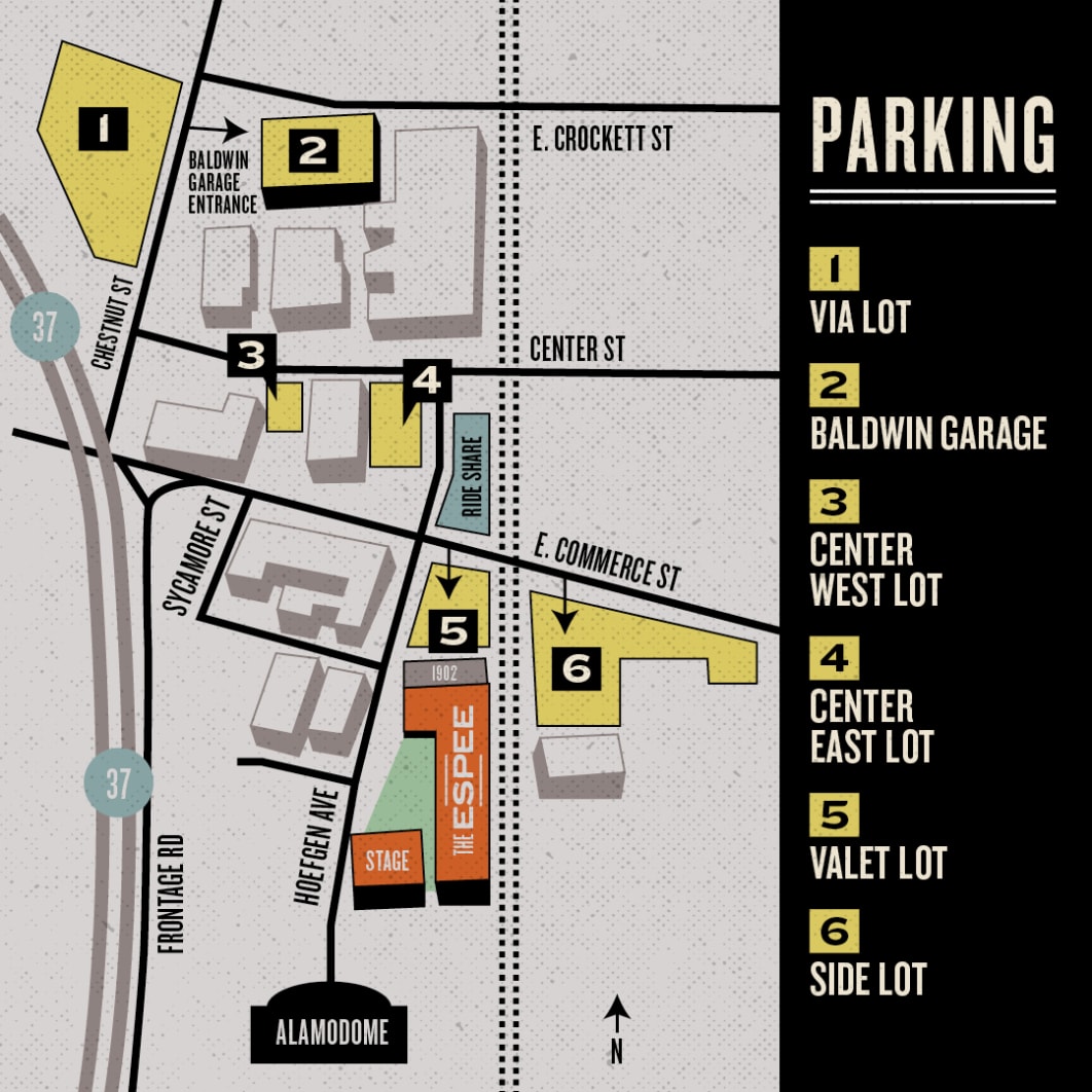 Parking Map of The Espee