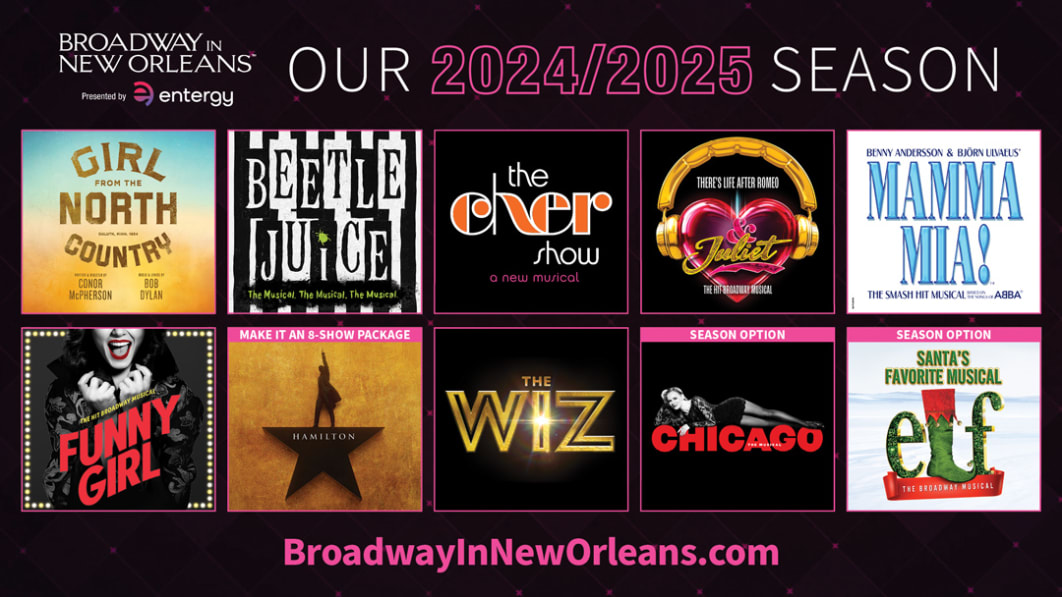 Broadway in New Orleans Season Tickets Saenger Theatre