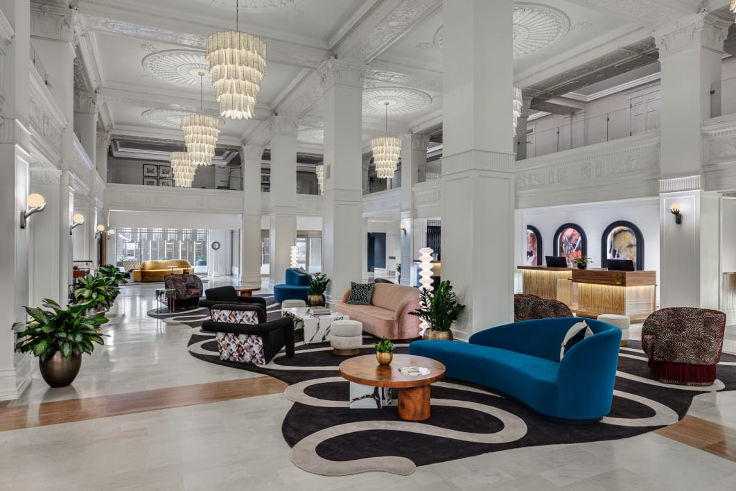 The Gunter San Antonio Riverwalk Lobby