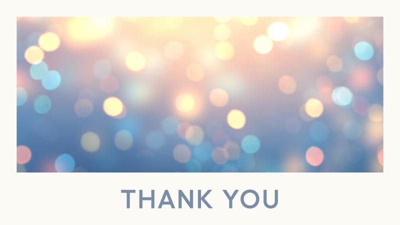 Thank You