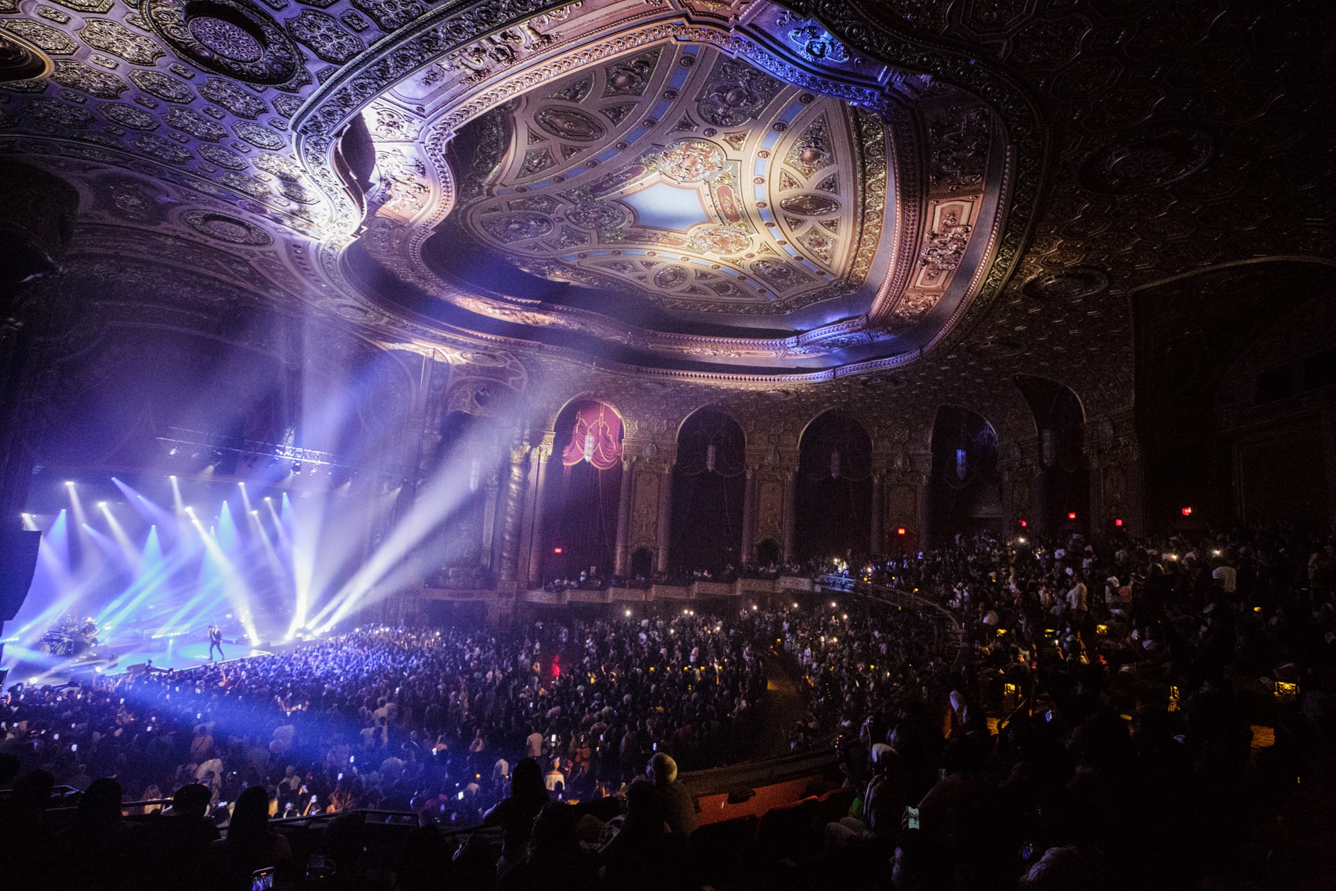 event at Kings Theatre with audience members