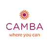 A text logo for CAMBA.