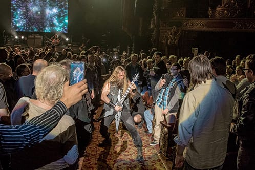 Hendrix event with audience