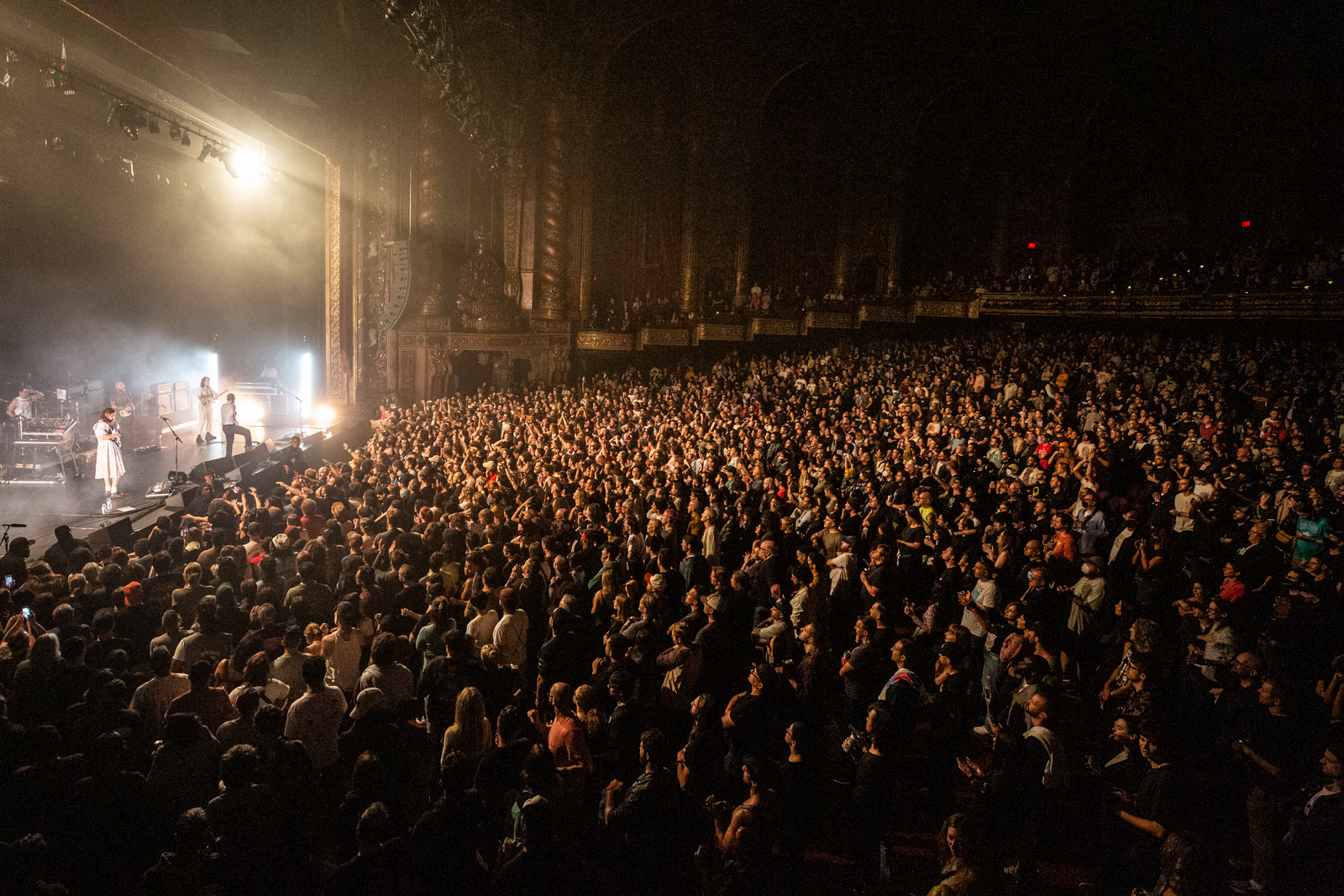 event at Kings Theatre with audience