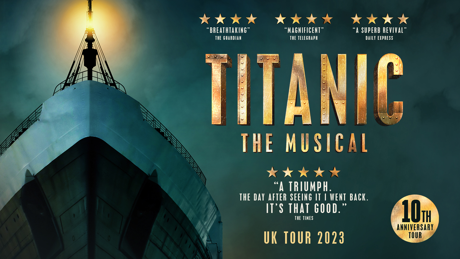 Titanic the Musical Tickets | Musicals Tours & Dates | ATG Tickets