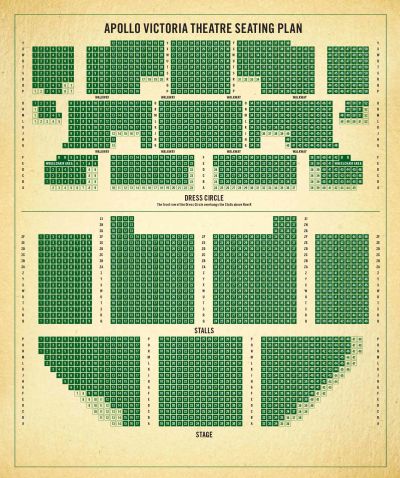 Apollo Theater London Seating Chart