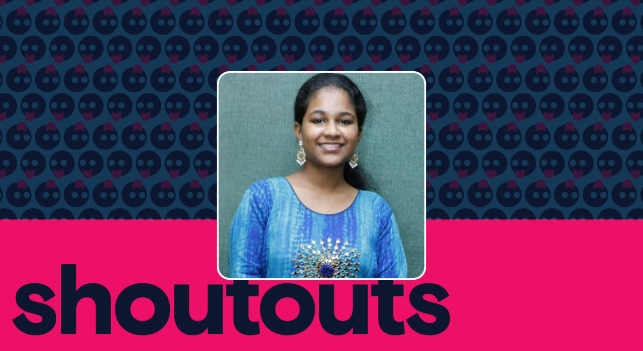 Request a shoutout by Spoorthi Jithender