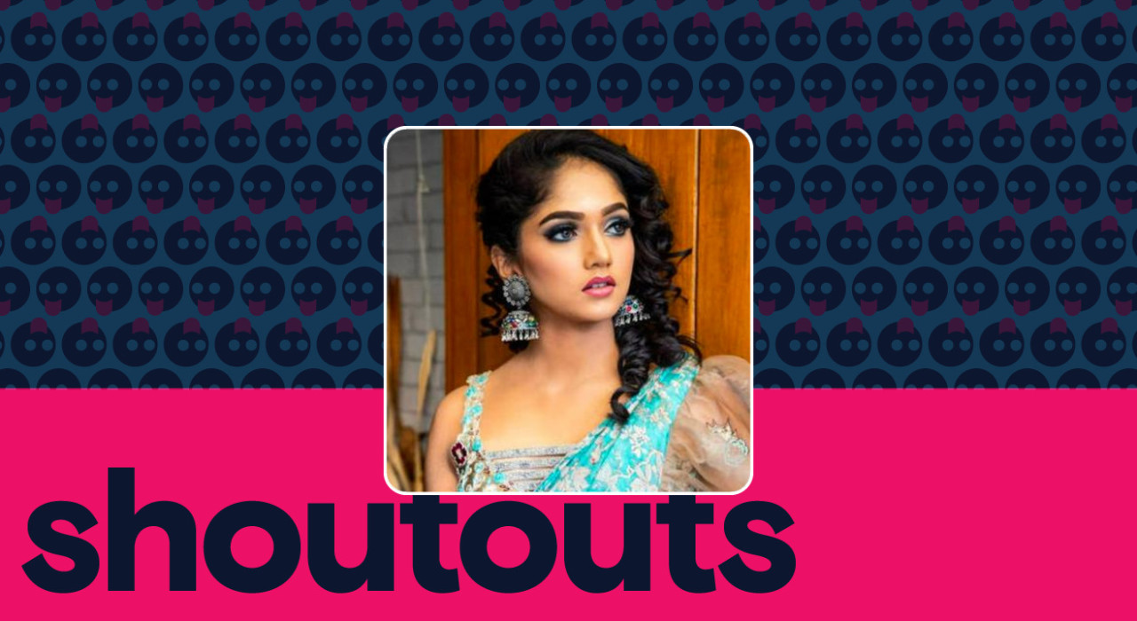 Request a shoutout by Bhavya Gowda