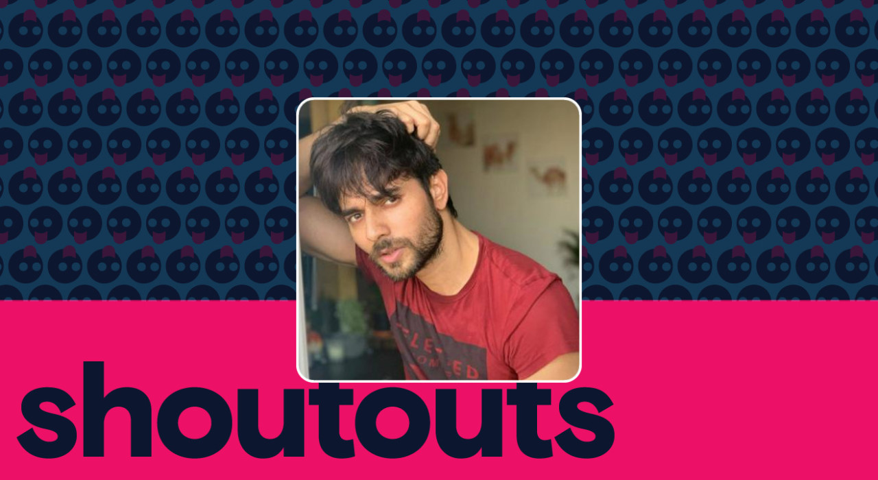 Request a shoutout by Ansh Bagri