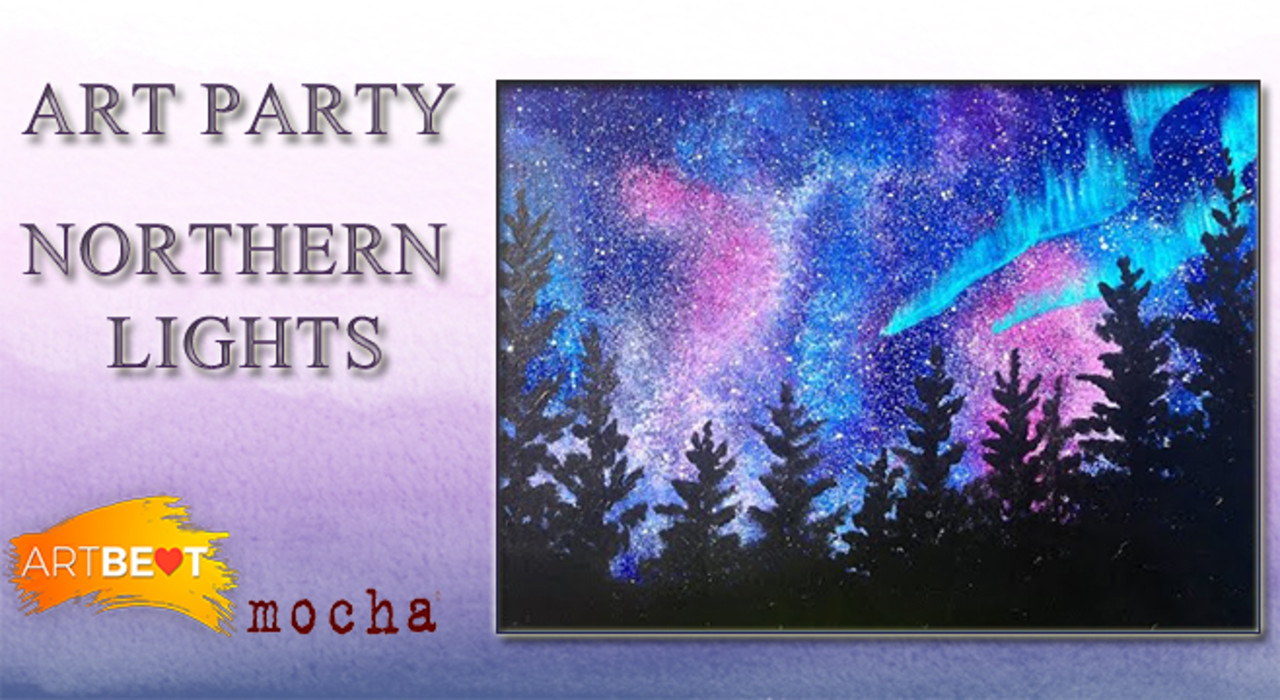 Art Party Northern Lights