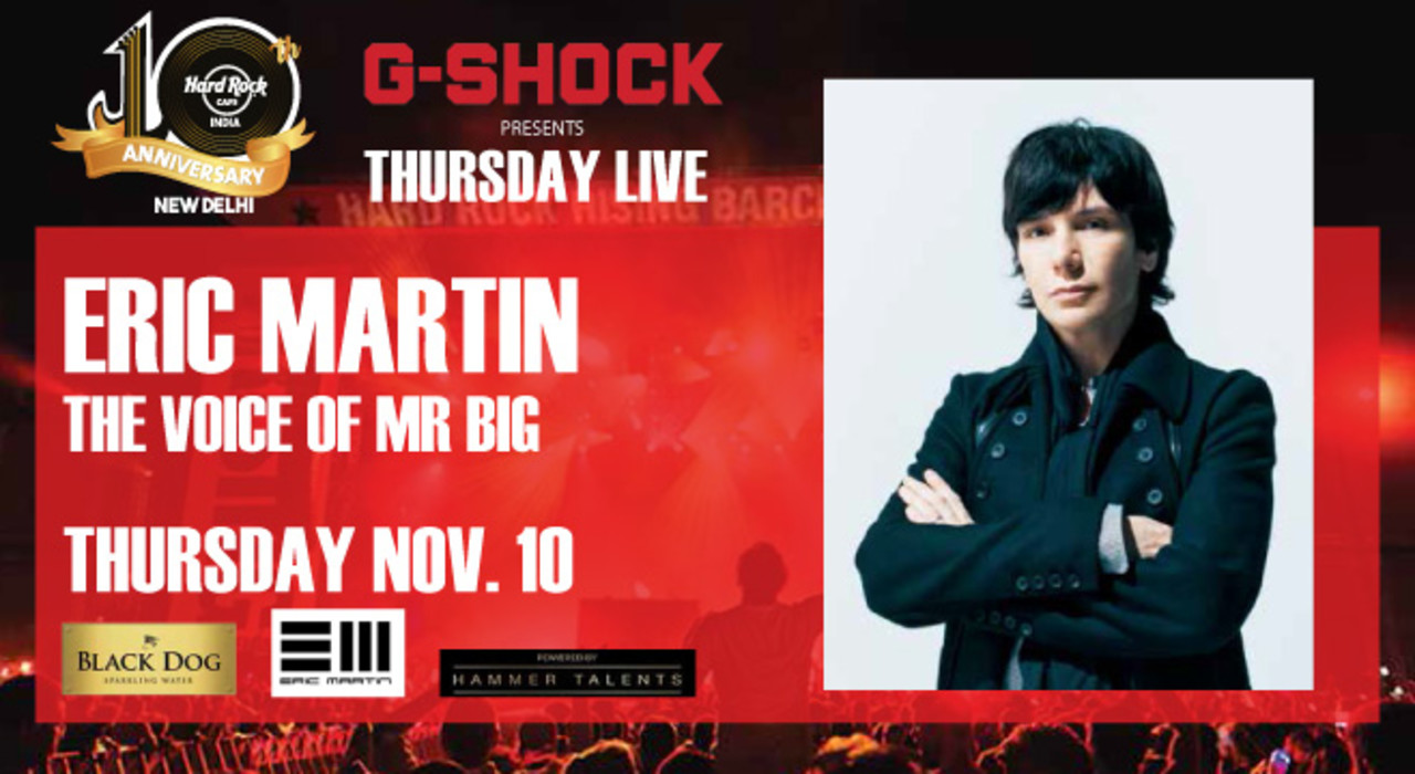Eric Martin Live Presented by G-Shock
