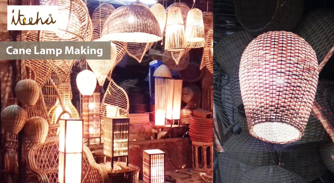 Cane Lamp Making