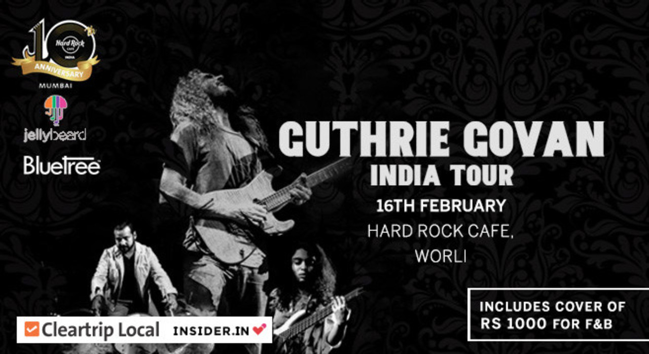 Guthrie Govan Live at Hard Rock Cafe Worli