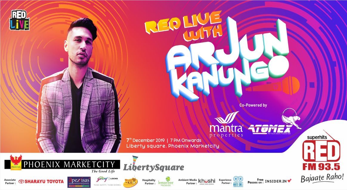Red Live with Arjun Kanungo in Pune