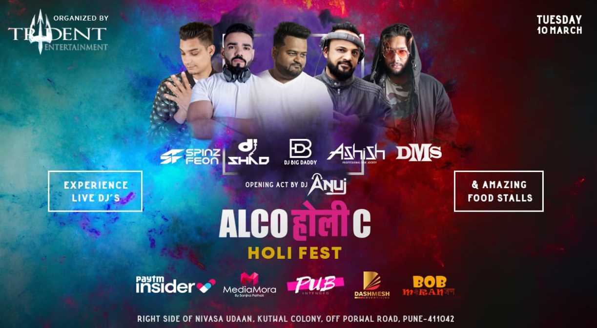 Alcoholic Holi Fest