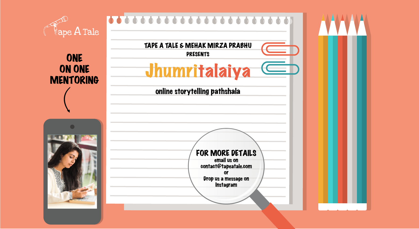 Jhumritalaiya – Online Storytelling Mentorship Program