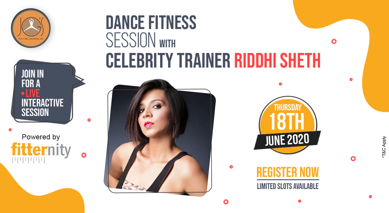 Dance Fitness with Certified Trainer Riddhi Sheth Powered by Fitternity