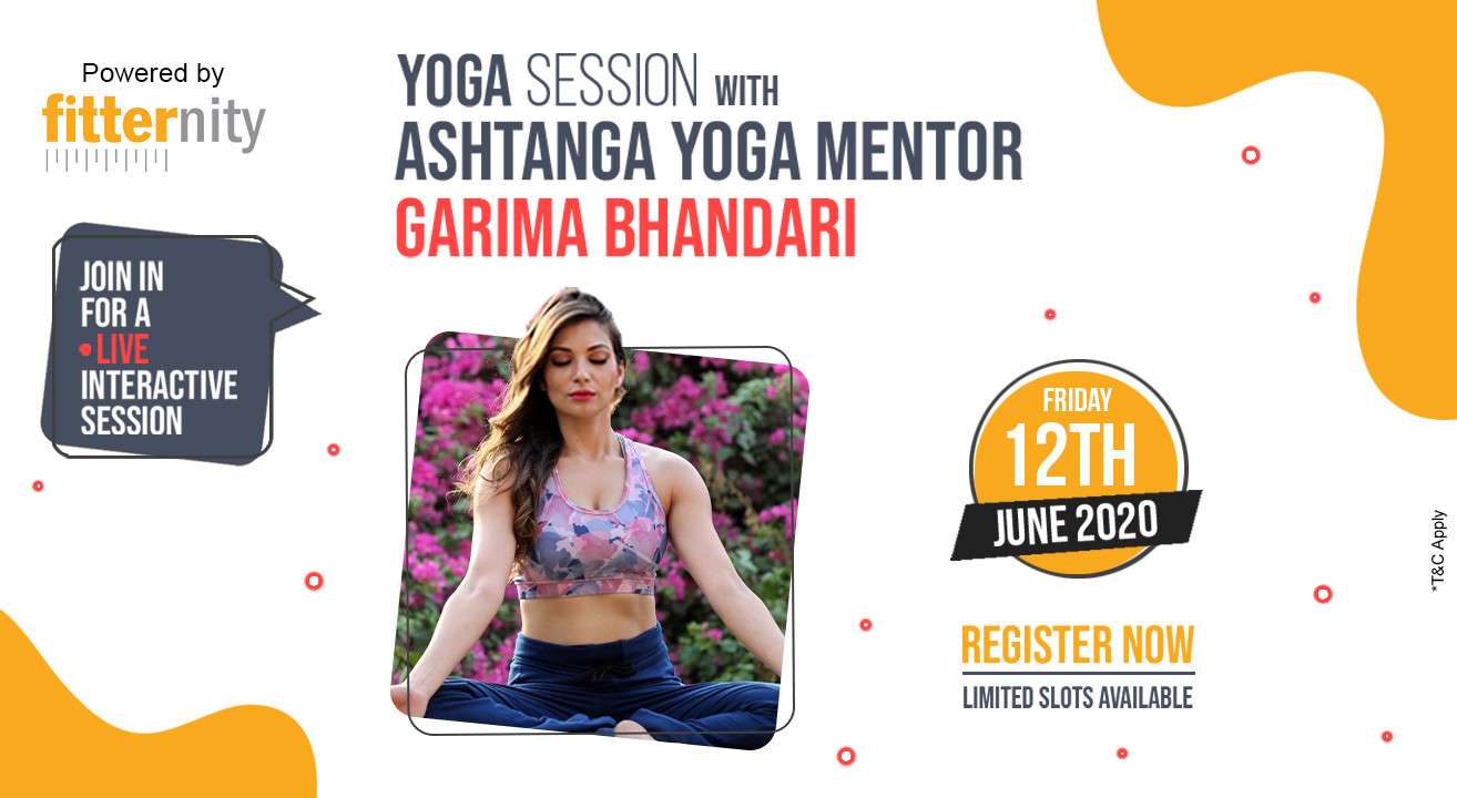 Yoga with Ashtanga Yoga Mentor Garima Bhandari Powered by Fitternity