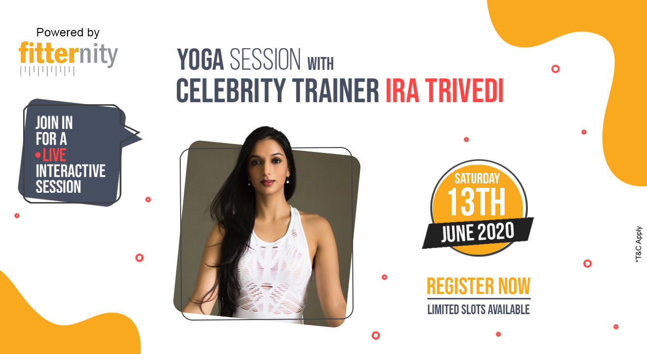 Yoga with Celebrity Trainer Ira Trivedi Powered by Fitternity