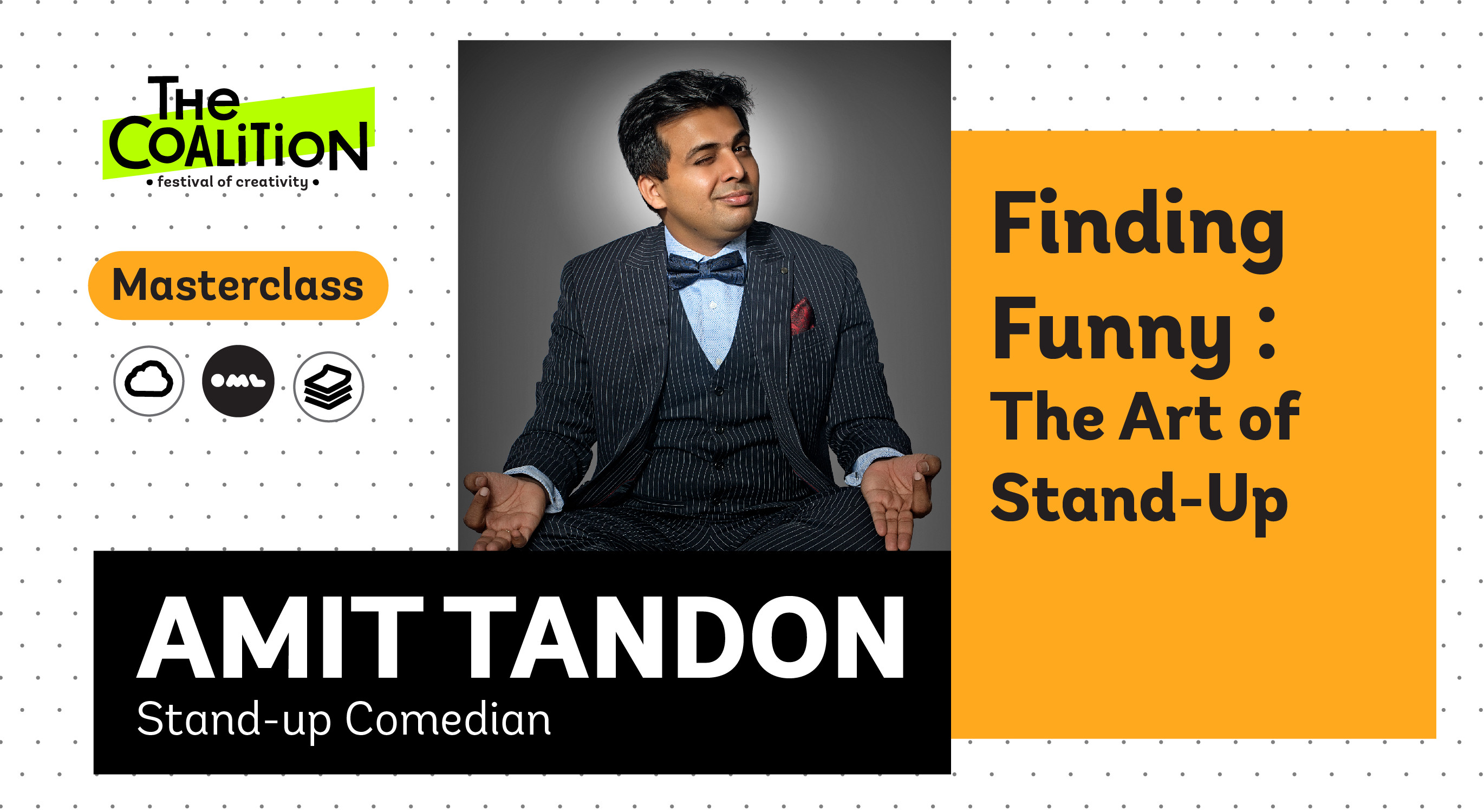 TC Masterclass: Finding Funny – The Art of Stand-Up with Amit Tandon